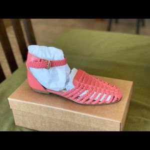 Anthropologie Braided Fisherman Sandal